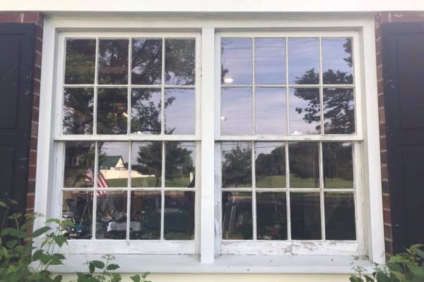 Before, old wood windows